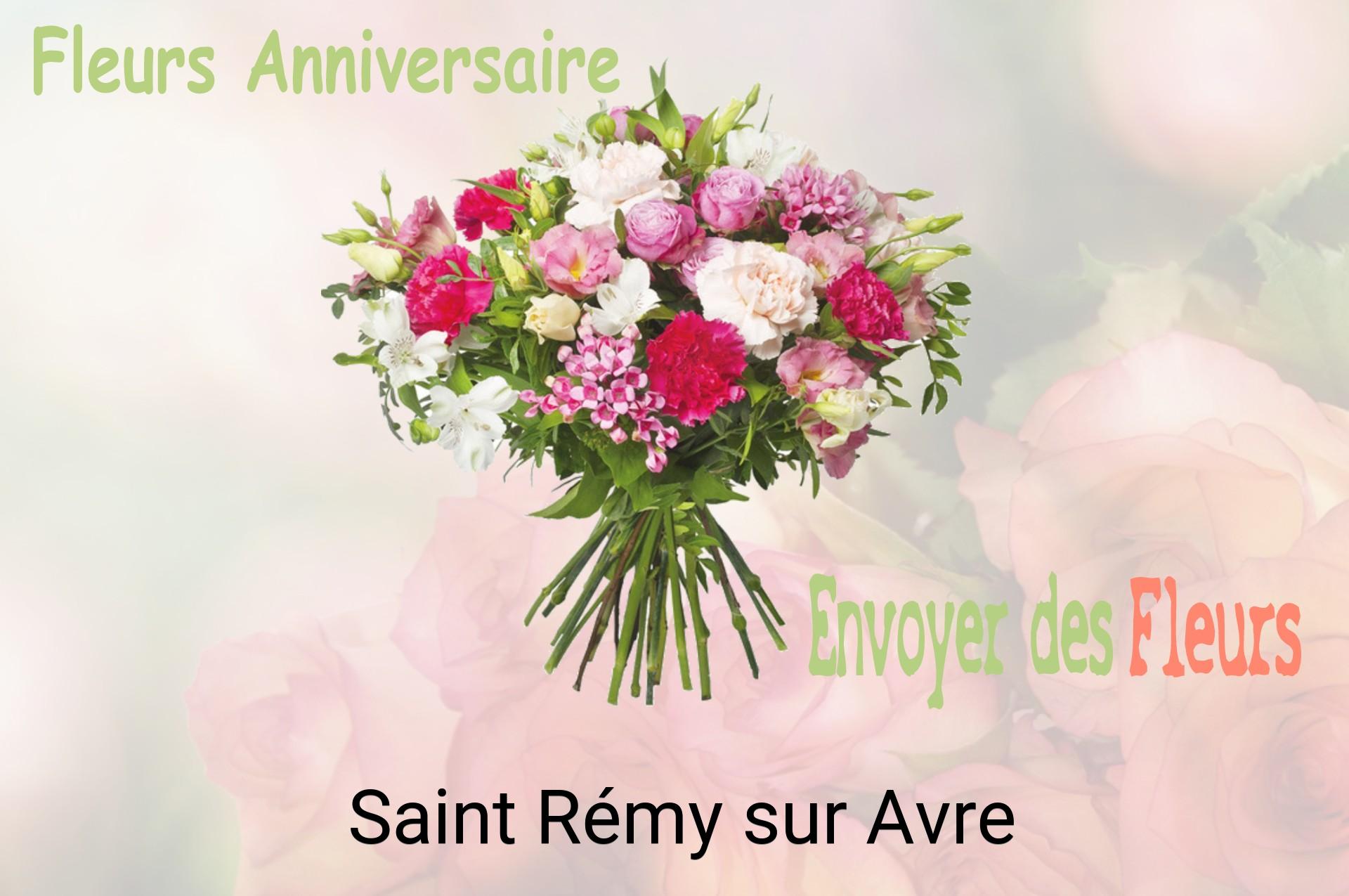 Bouquet de fleurs d’anniversaire livré à Saint-Rémy-sur-Avre