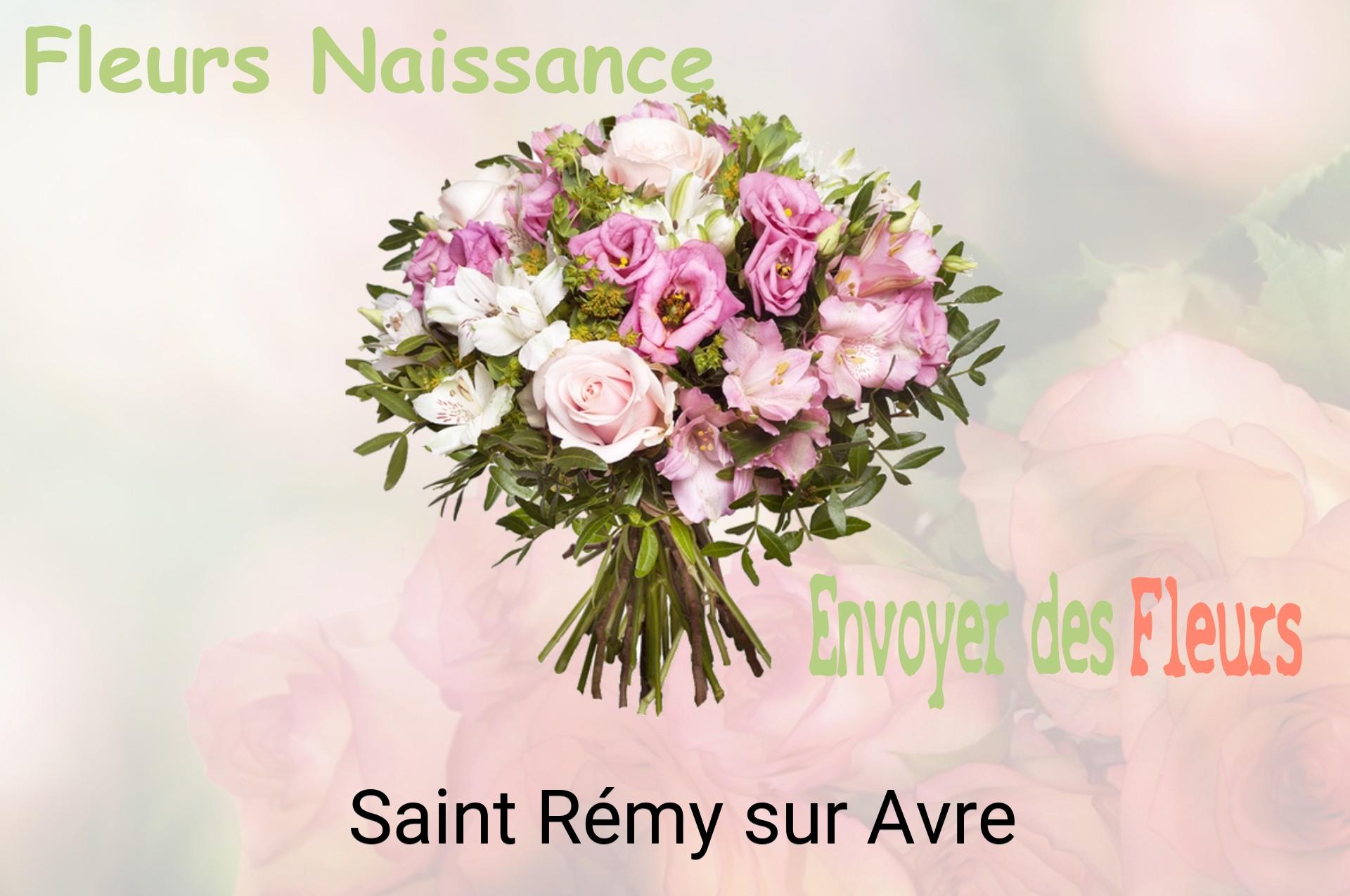 Bouquet de fleurs de naissance livré à Saint-Rémy-sur-Avre
